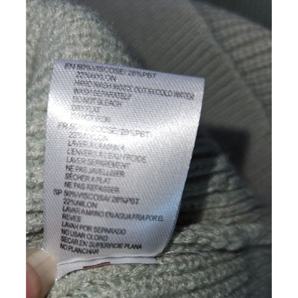 Rd Style Stitch Fix Relaxed V Neck Knit Pullover Sweater Green Women L - Picture 8 of 8